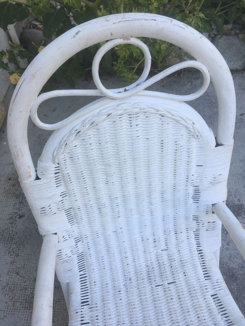 Rocking chair enfant bambou / rotin Meubles
