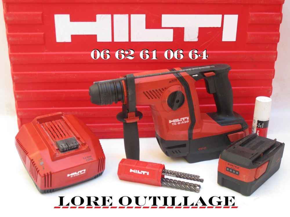 HILTI TE 6 A36
Perforateur - Burineur Bricolage