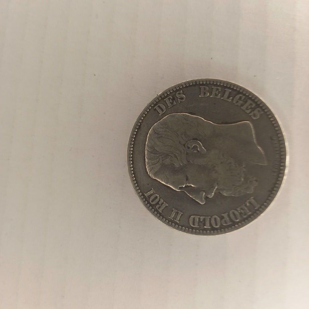une monnaie de 5 francs en argent !!! 