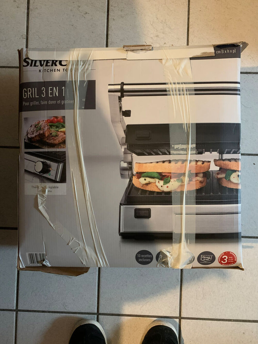 Grill trois en un Electroménager
