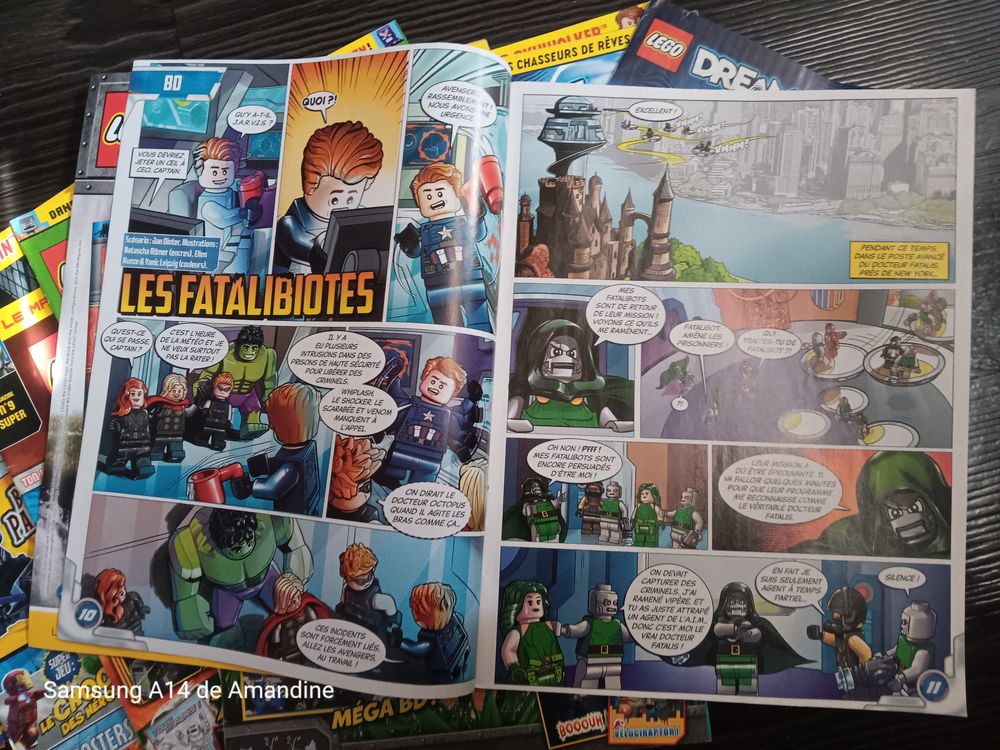Lot magazines LEGO Livres et BD