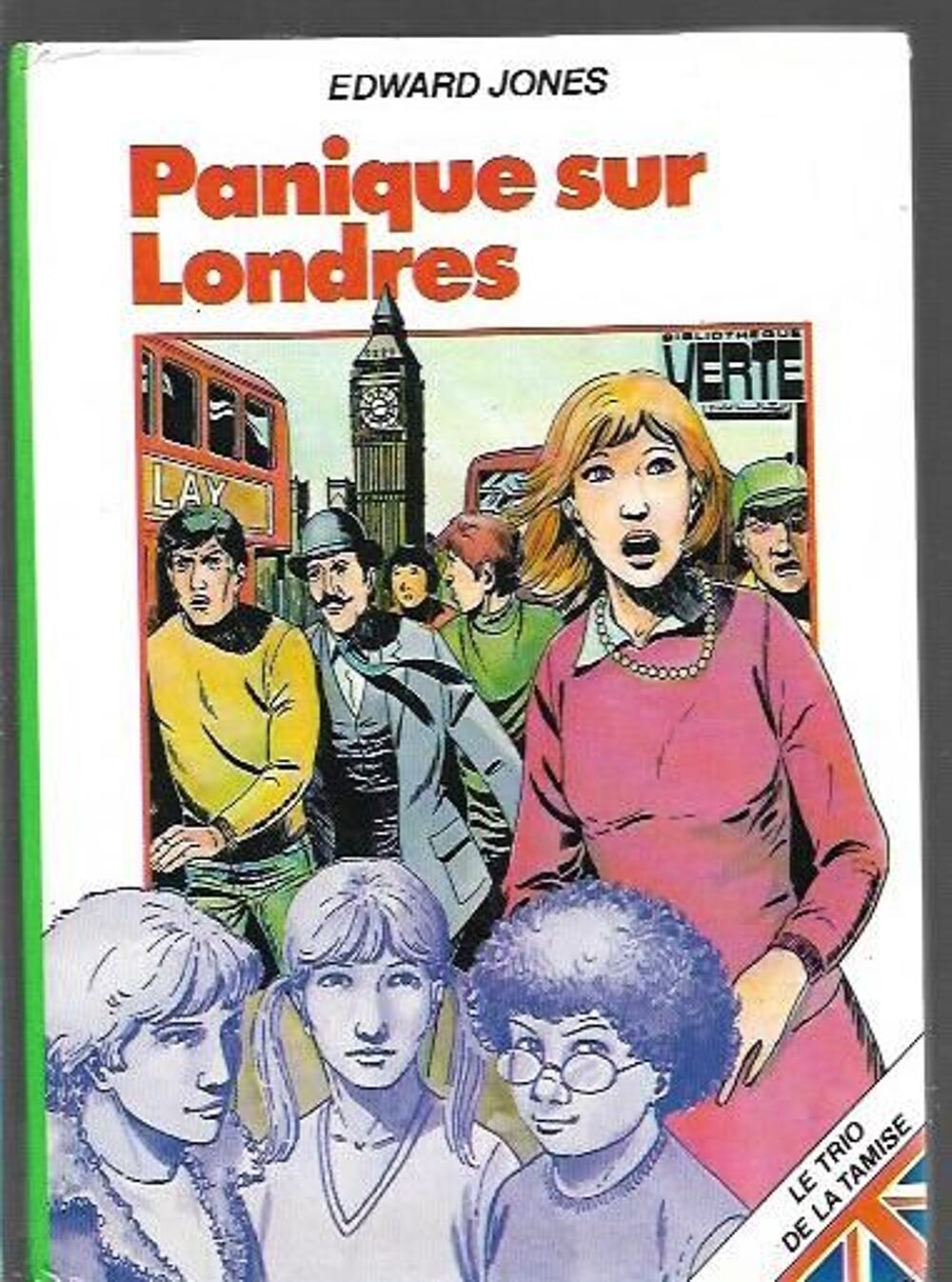 bibliotheque verte - panique sur londres - 1982 Livres et BD