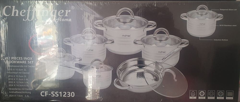 Faitout 12 pi&egrave;ces &agrave; 60e Cuisine