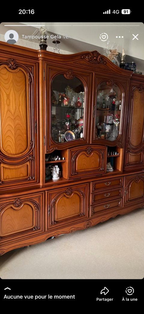 Buffet vaisselier bois sculpt� 150 Trappes (78)