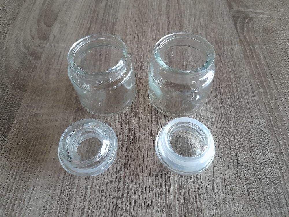 Lot de 2 pots herm&eacute;tiques Cuisine