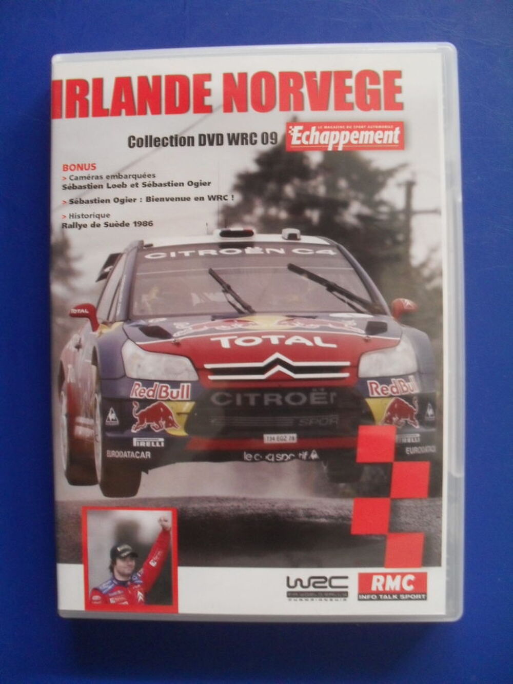 8 DVD / (Rallye, montagne Rallycross circuit...) 2007 &agrave; 2010 DVD et blu-ray