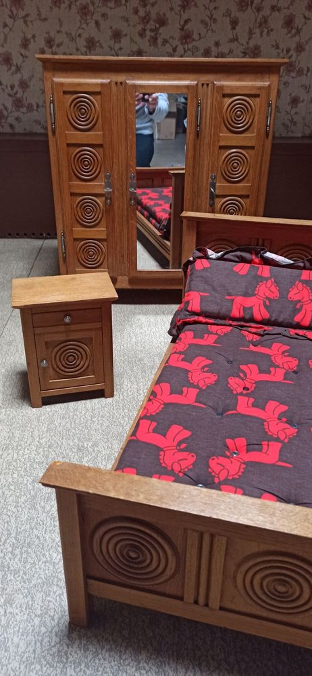 Chambre de poup&eacute;e en ch&ecirc;ne Jeux / jouets