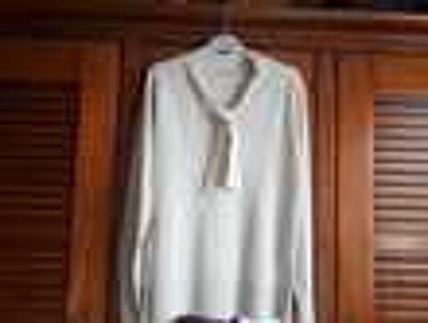 Pull Damart cr&egrave;me 42 - EXCELLENT &Eacute;TAT Vtements
