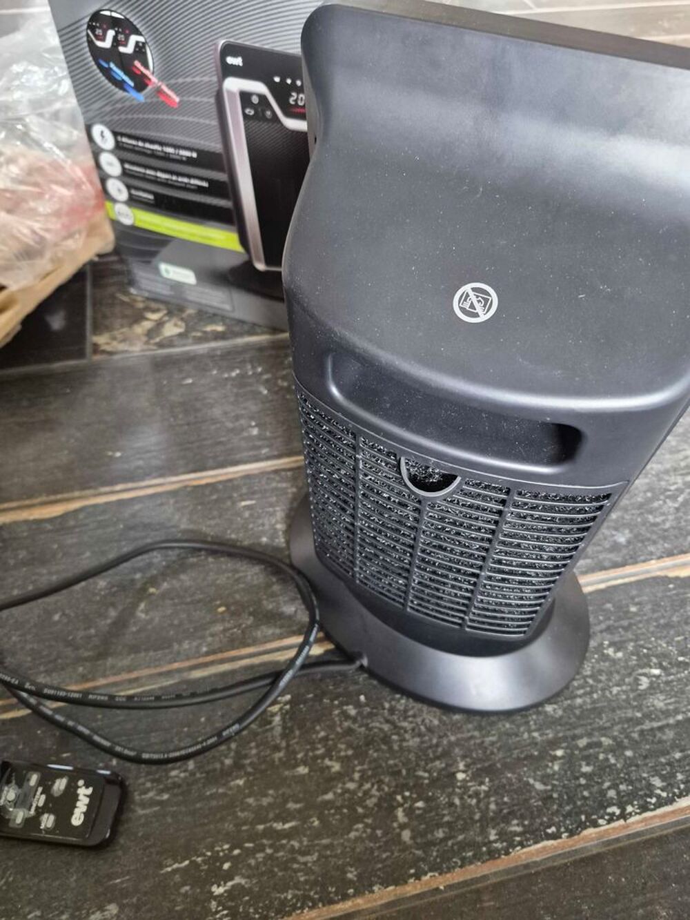 Radiateur+soufflant+en+c&eacute;ramique+Homeo+2T+oscillant Electroménager