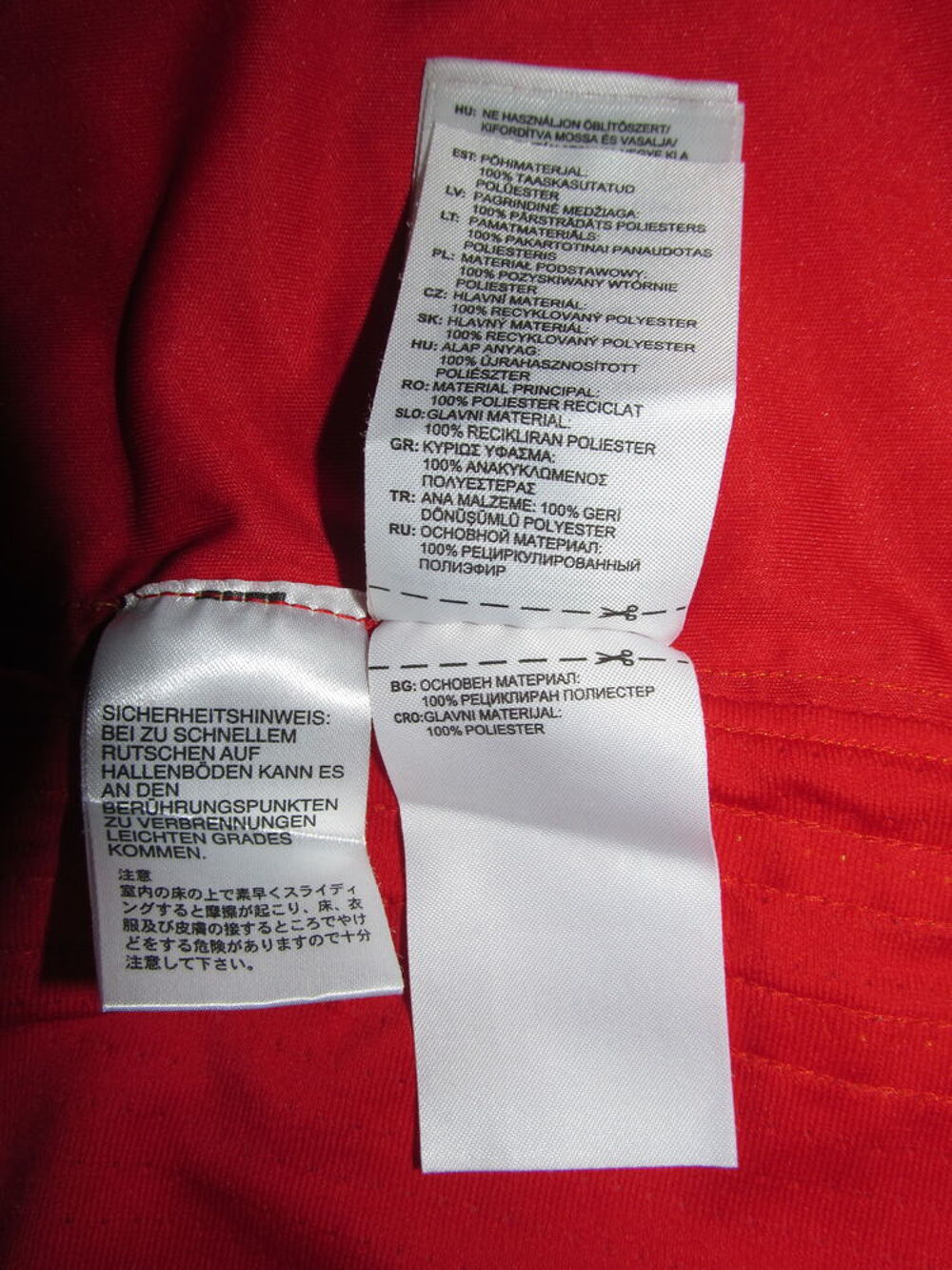 Maillot Adidas Espagne 2016 (manches longues, avec d&eacute;faut) V�tements