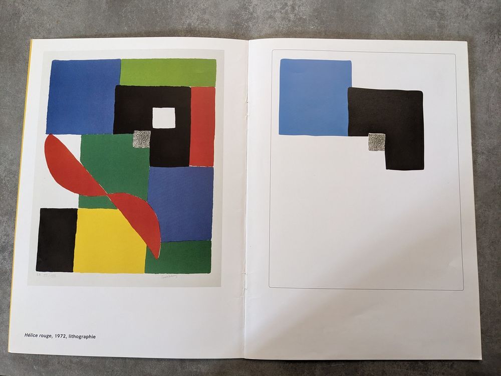 Livre "Sonia Delaunay - L'art en formes" avec autocollants Livres et BD