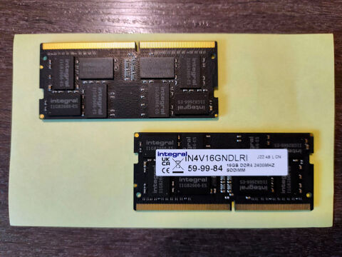2 barettes mmoire RAM PC 16Go DDR4 2400MHZ 0 Magny-les-Hameaux (78)
