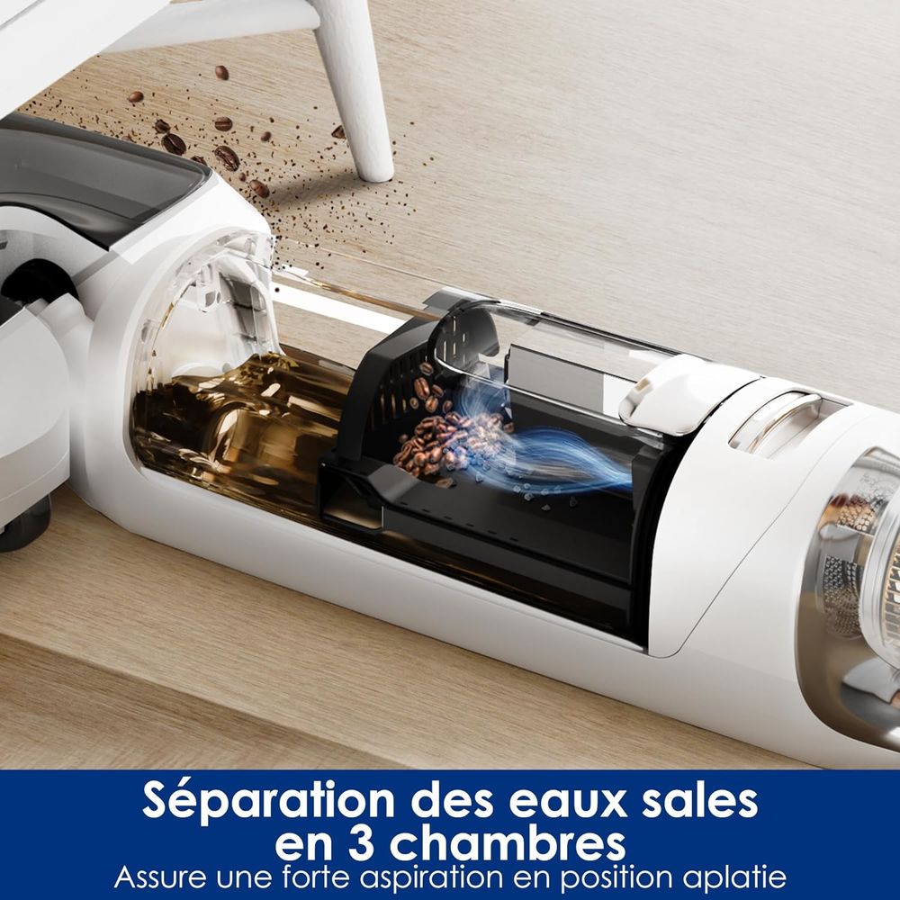 Aspirateur eau et poussi&egrave;re Tineco Floor One Stretch S6 Electroménager