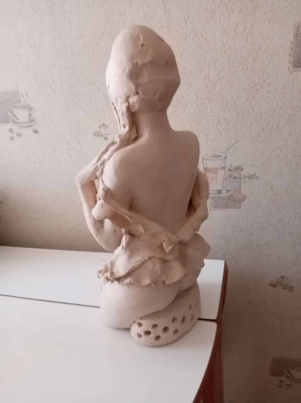 Statuette terre cuite Décoration