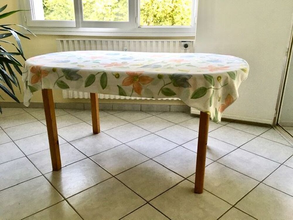 Table avec rallonge et 3 chaises en pin Meubles