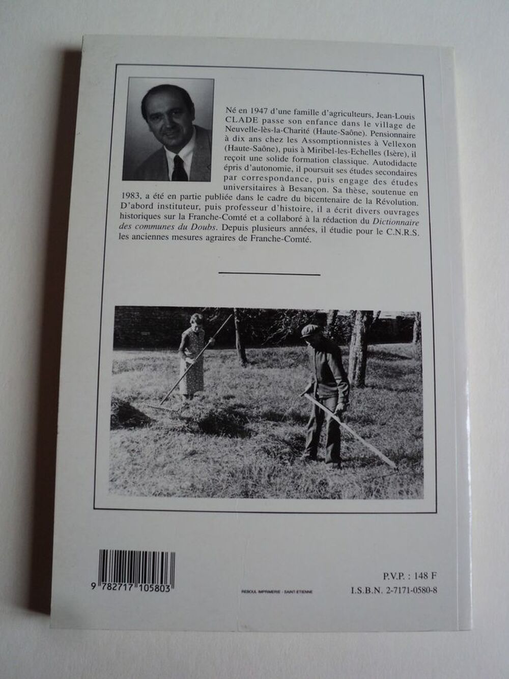 La Vie des Paysans Franc-Comtois dans les ann&eacute;es 50. Livres et BD