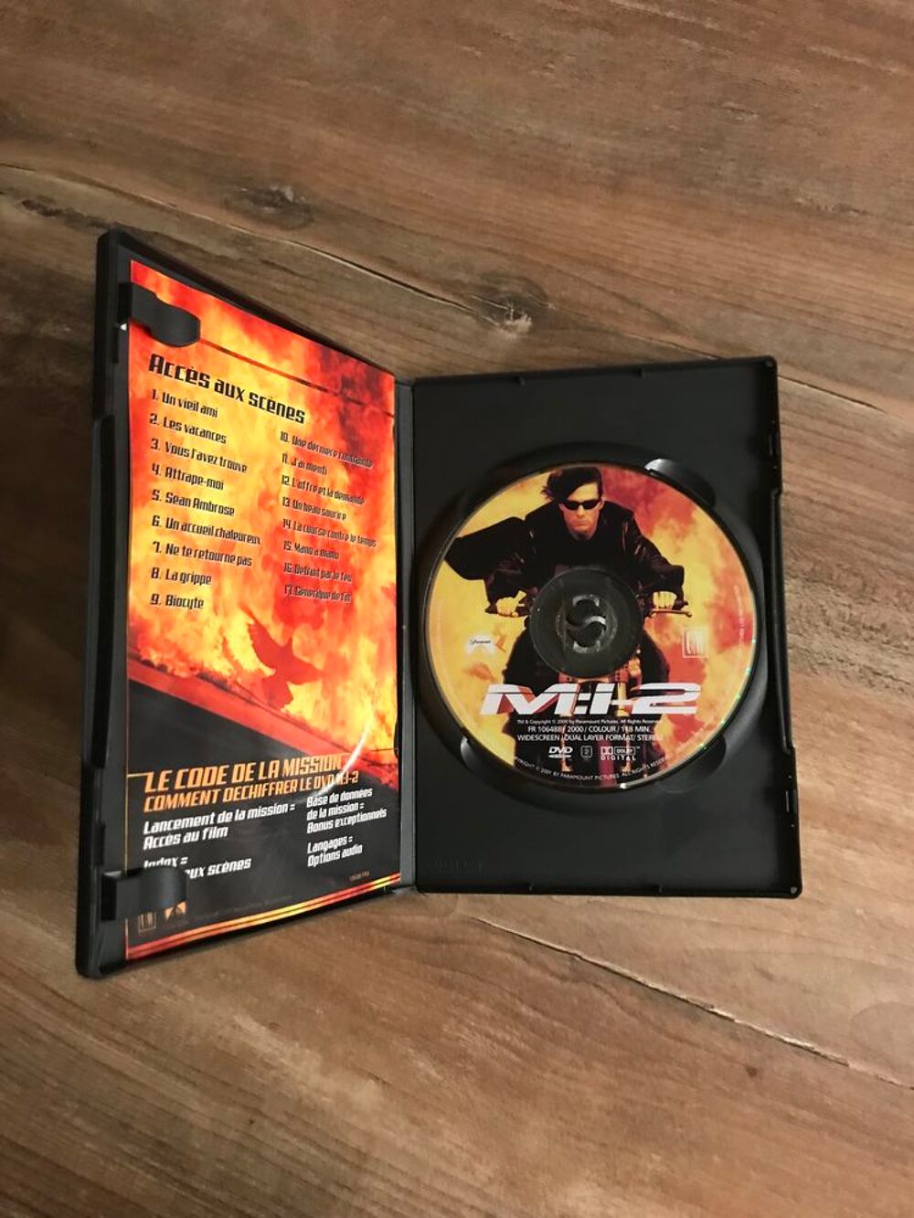 DVD &acute;&acute; M:I2 &acute;&acute; DVD et blu-ray