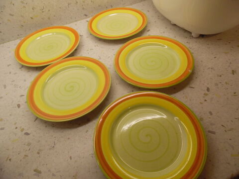 5 assiettes � dessert 10 Abbeville (80)