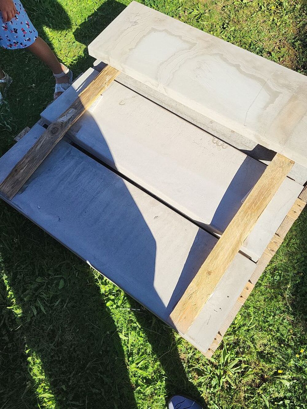 Couvertine b&eacute;ton Bricolage