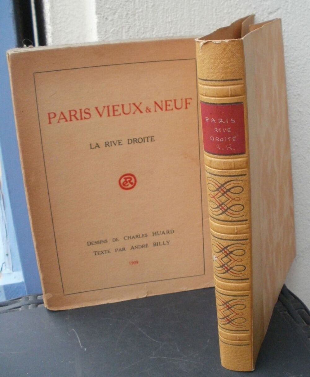 Andr&eacute; BILLY : PARIS VIEUX et NEUF La rive droite Livres et BD