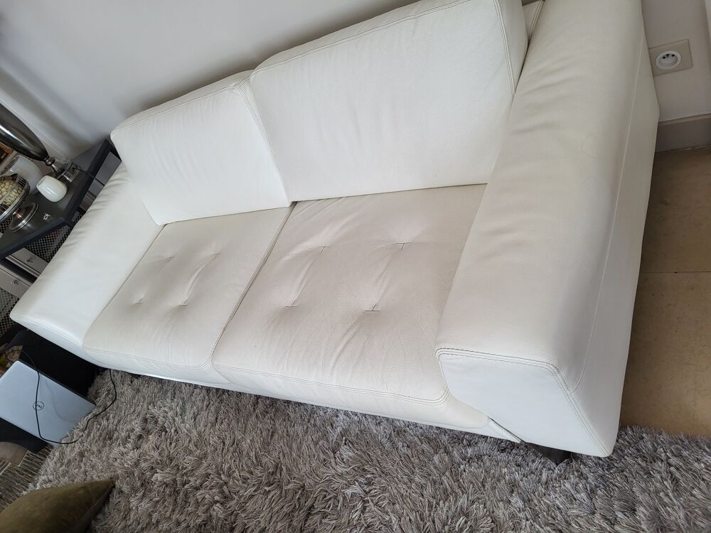Canap&eacute; cuir Roche Bobois Meubles