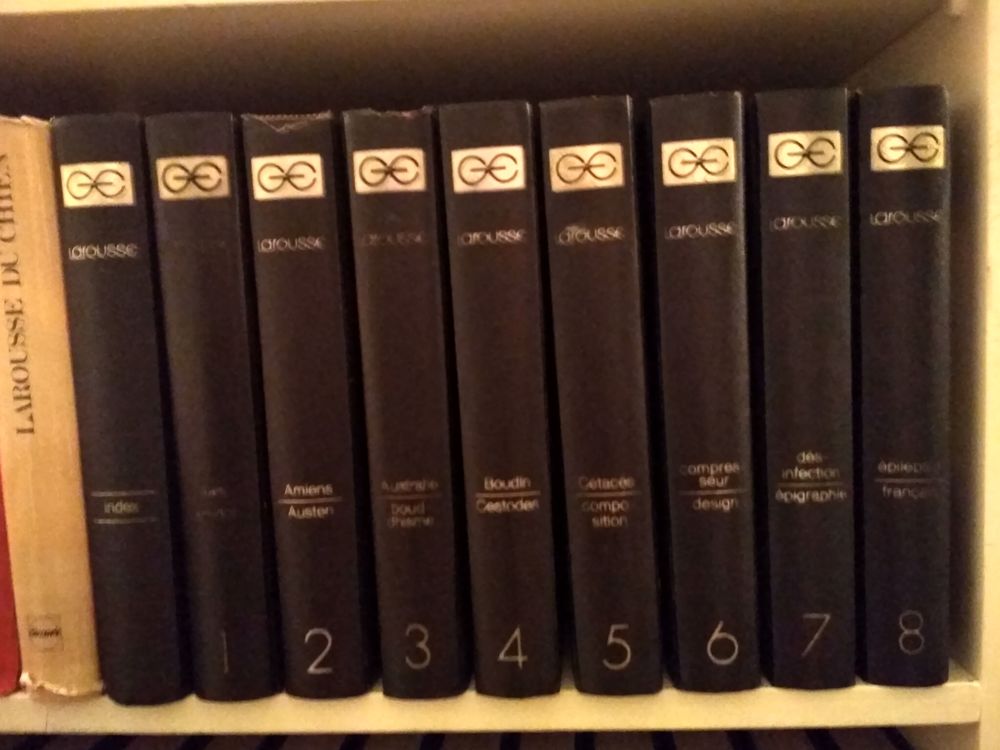 Encyclop&eacute;die Larousse Livres et BD
