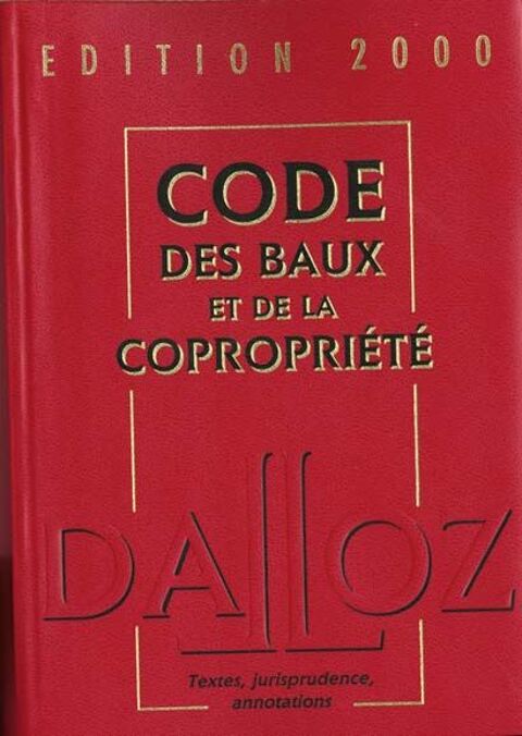 Code des baux et de la copropriete 2000 0 Saint-Vrand (38)