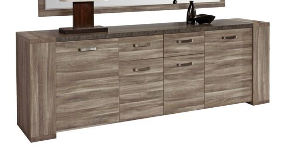 BUFFET 4 portes/ 2 tiroirs L. 224.5 cm Meubles