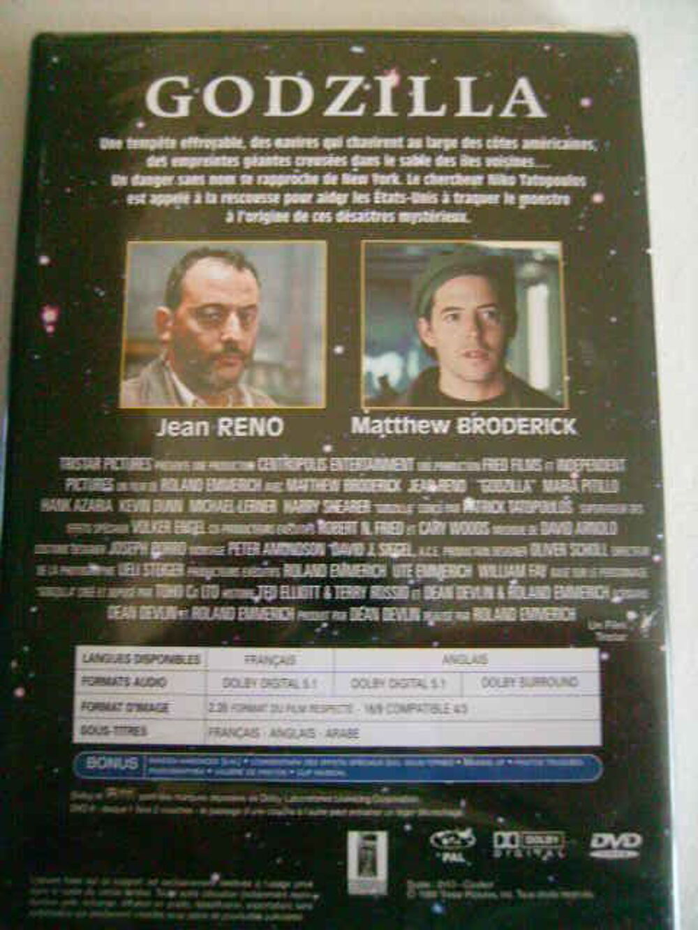 DVD FILM "ALIEN et GODZILLA " DVD et blu-ray