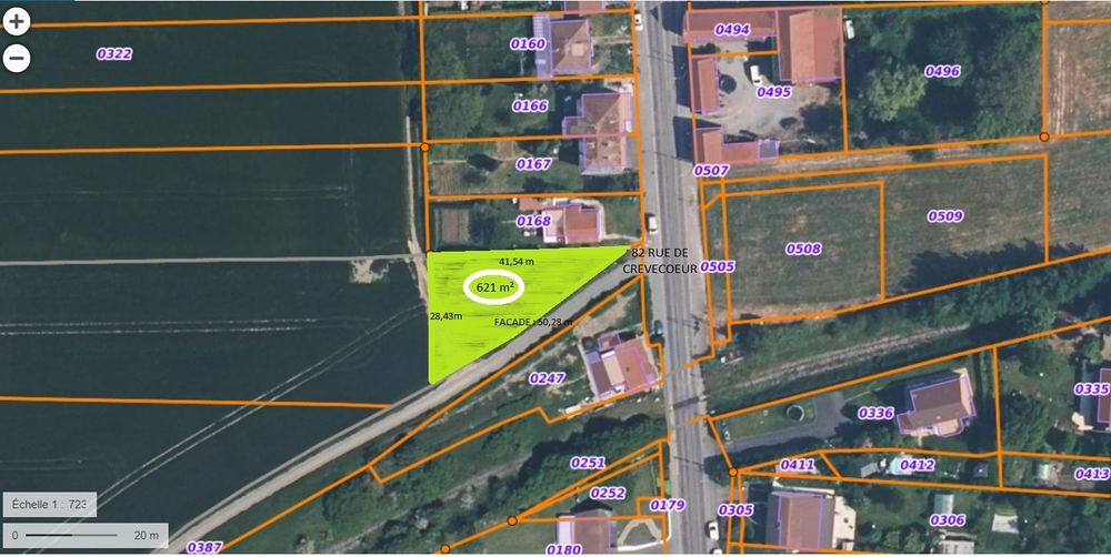 Vente Terrain Terrain à bâtir de 621m². Cambrai 59400 Cambrai