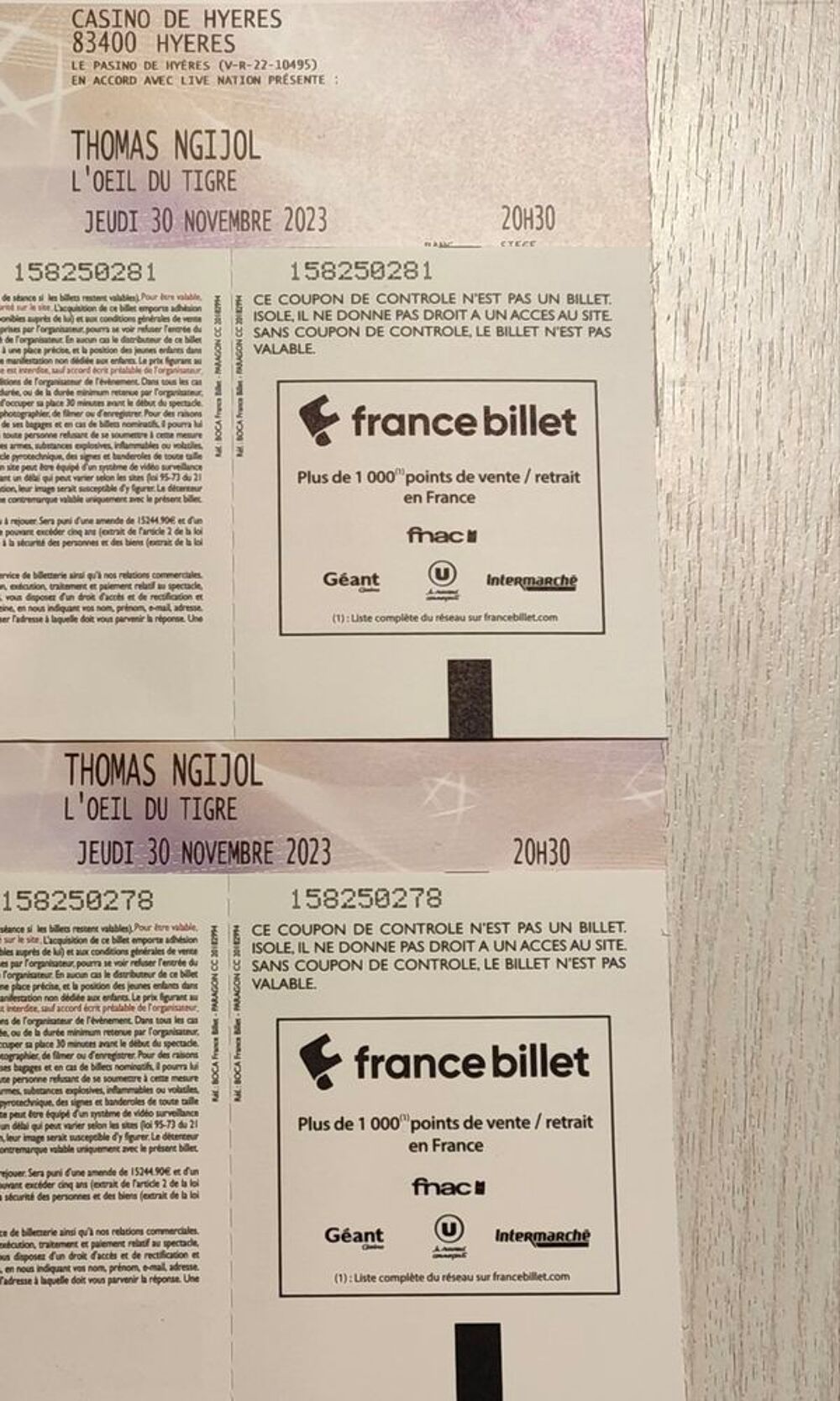 Places pour Thomas Ngijol Billetterie