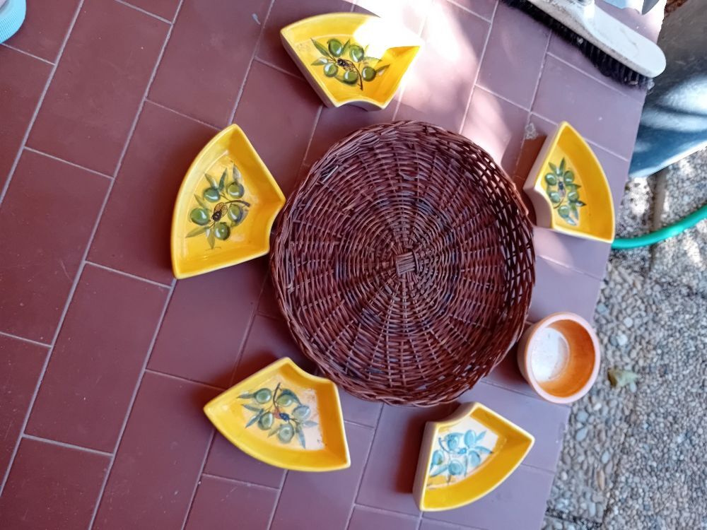 Plat de service ap&eacute;ritif provencal
Cuisine