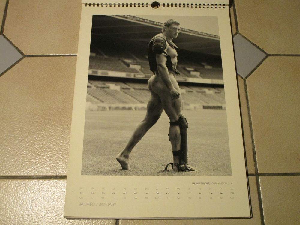 RUGBY CALENDRIER STADE FRANCAIS 2007"LES DIEUX DU STADE" 