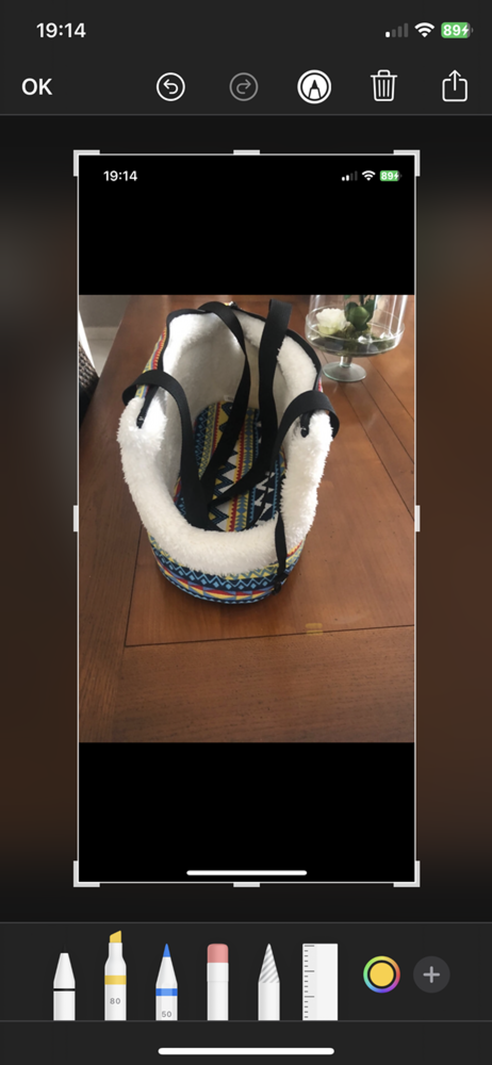   Panier transport + tapis propret  
