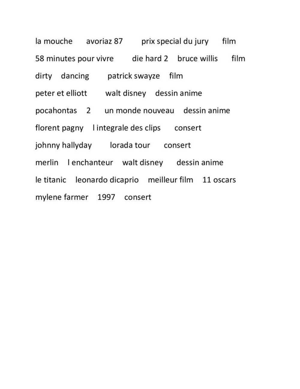 lazer video et audio Photos/Video/TV