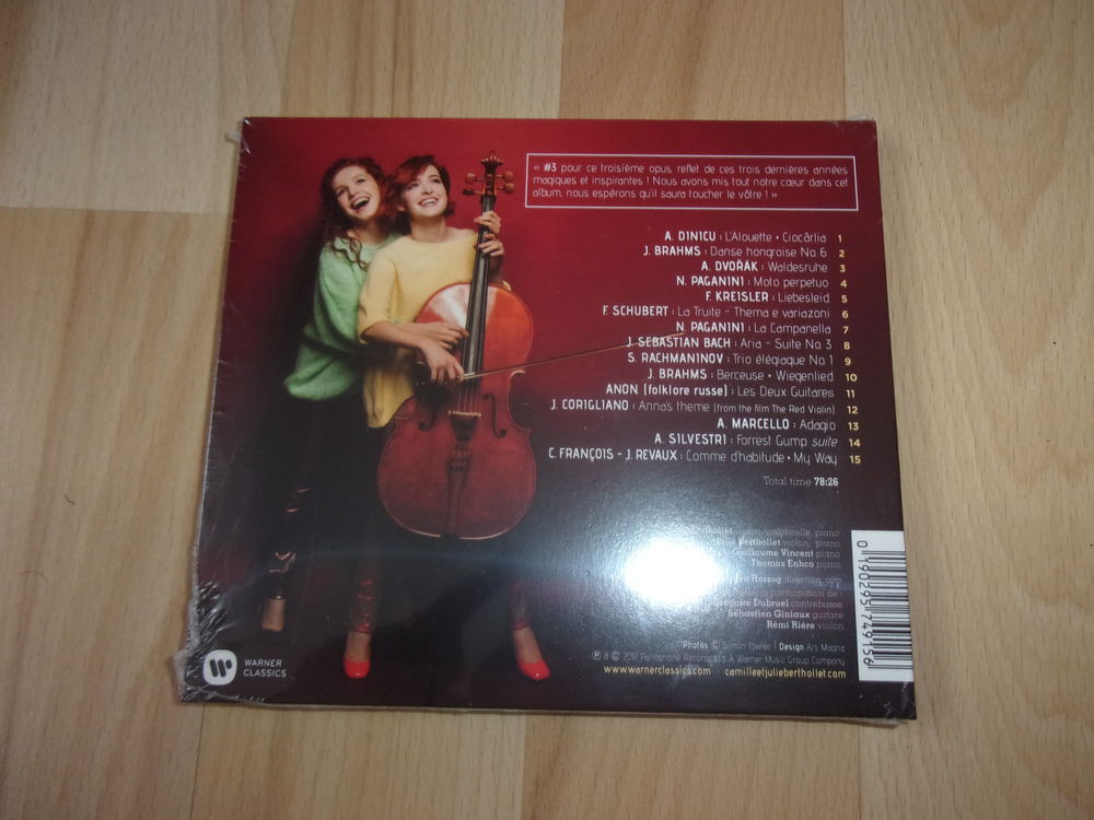 CD #3 de Camille et Julie Berthollet (Neuf) CD et vinyles