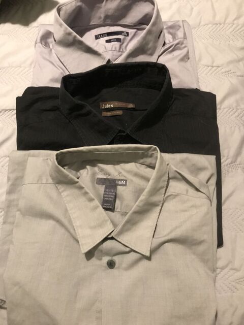 CHEMISE GRISE NEUVE H & M  T. XL  43/44 11 Saint-Genis-Laval (69)