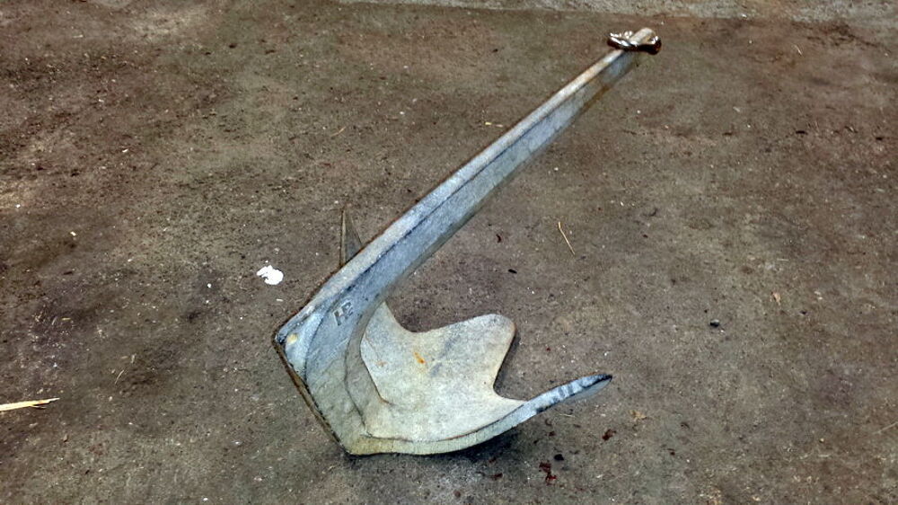 Ancre BRUCE ANCHOR 7.5 Kg patented avec ailes Sports