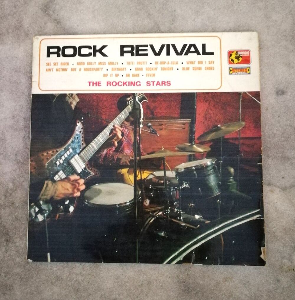 33T the ROCKING STARS : Rock revival - Mondio Music MM.24 CD et vinyles