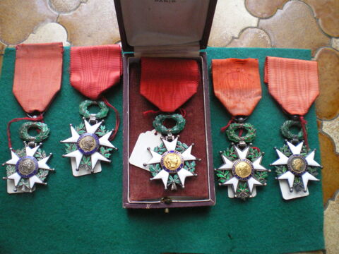 Ordres de la Lgion d'Honneur 3 Rpublique. 60 Caen (14)