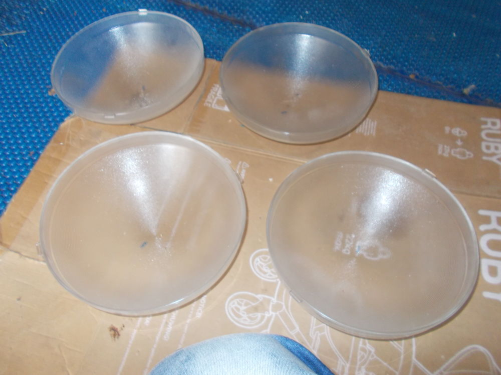 cache luminaire (lot) en verre Bricolage