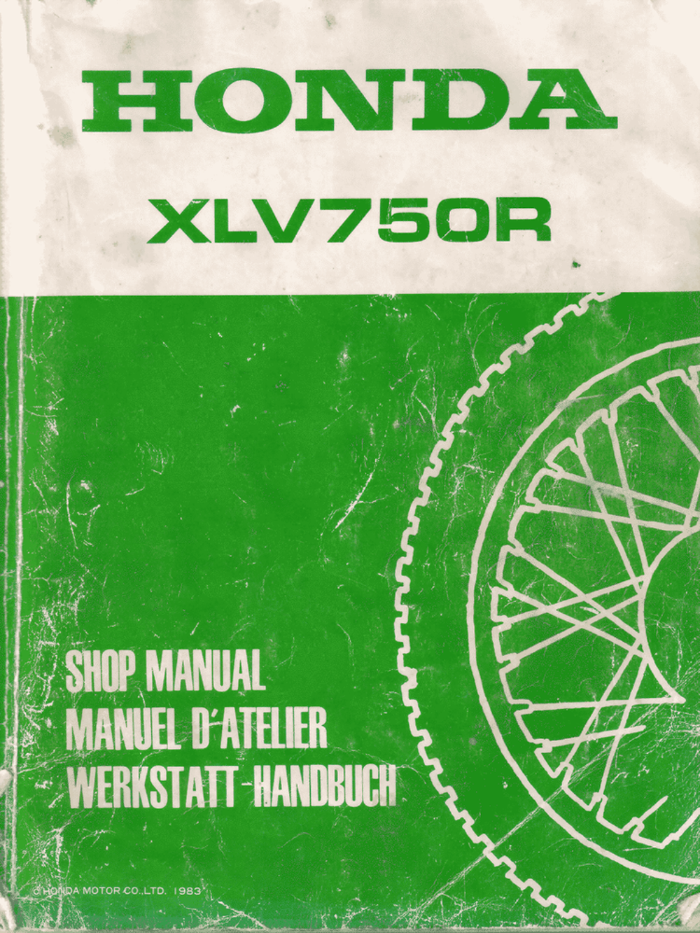 Manuels de r&eacute;paration Honda vintage Livres et BD