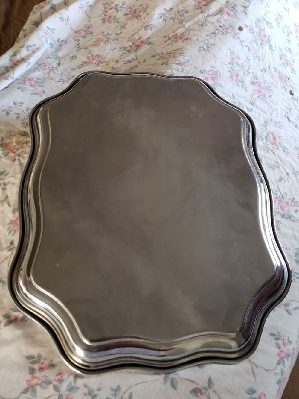 plateau inox Décoration