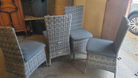 4 chaises rotin Concarneau (29)