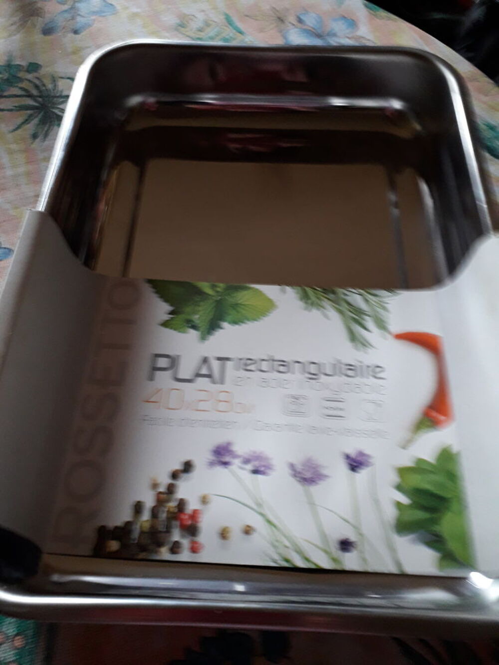 plat en acier Cuisine