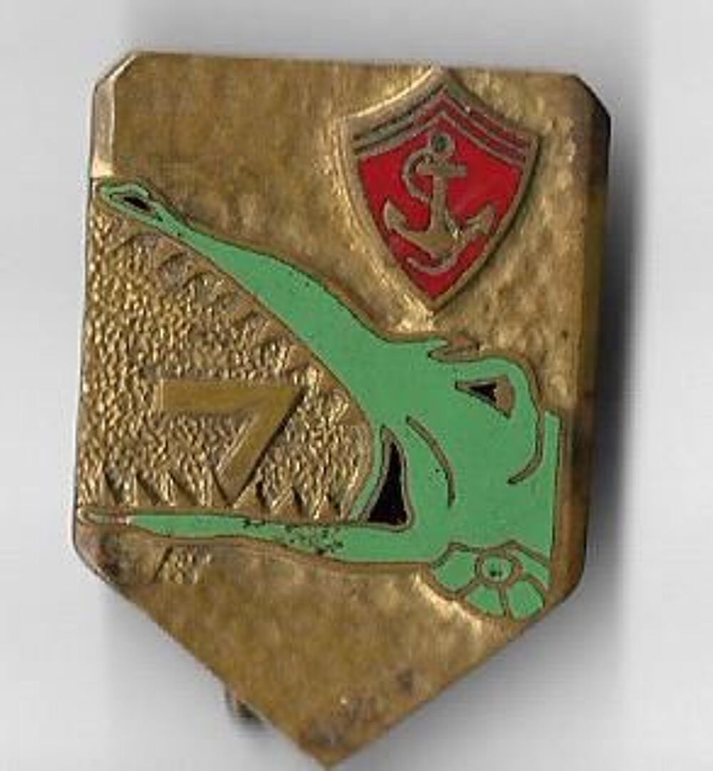 INSIGNE : 7&deg; R&eacute;giment d'Artillerie 