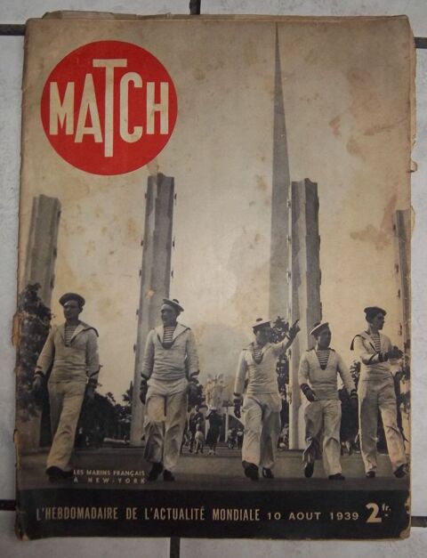 Magazine Match n° 58 10 août 1939 3 Colombier-Fontaine (25)