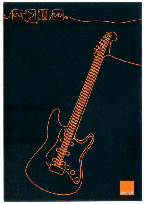 Carte postale Orange 50cts 0 Roubaix (59)