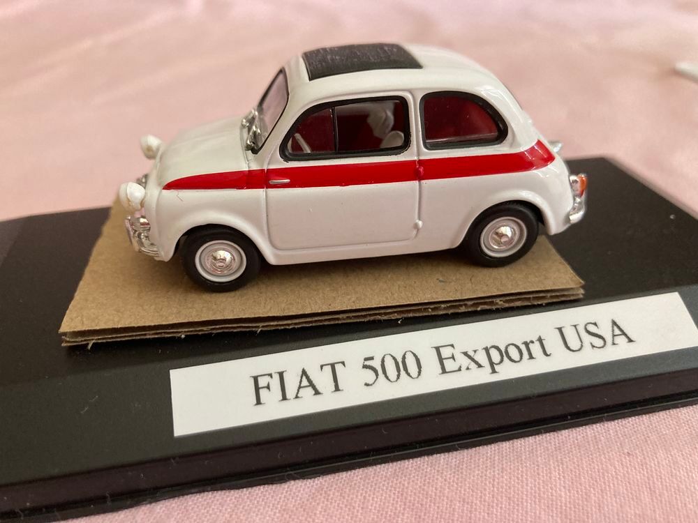 miniatures auto FIAT au 1/43&egrave;me (IXO) 