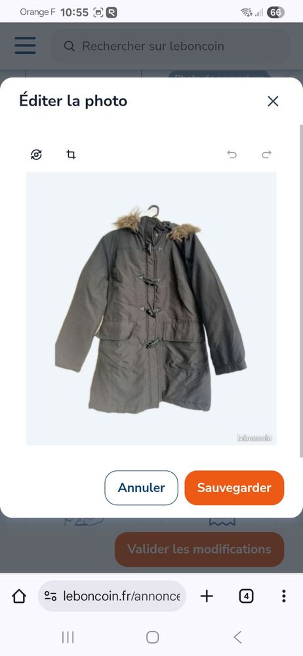 Veste longue Vêtements